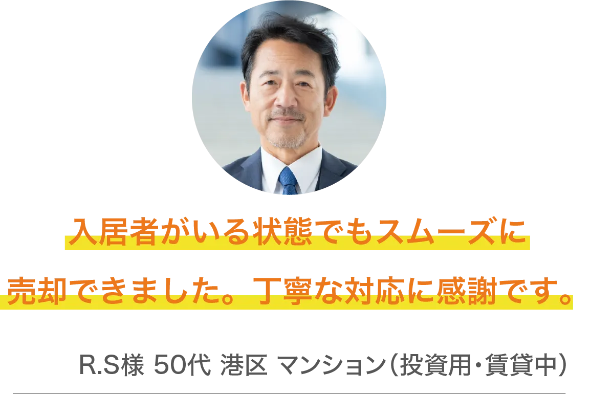 迅速な対応に感謝しています。